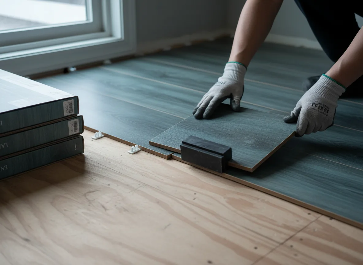 Luxury Vinyl Plank Installation company in Warner, SD